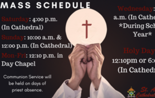 Parish Mass Schedule